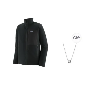 Patagonia Jackets Coats Men's Black Comes With Necklace