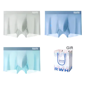 FAIRWHALE Underpants Men's Shopping Bag 3 Pack