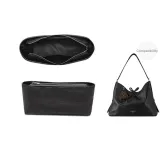 Carryall[Compatibility Lambskin Medium Size](Black) DuPont Paper