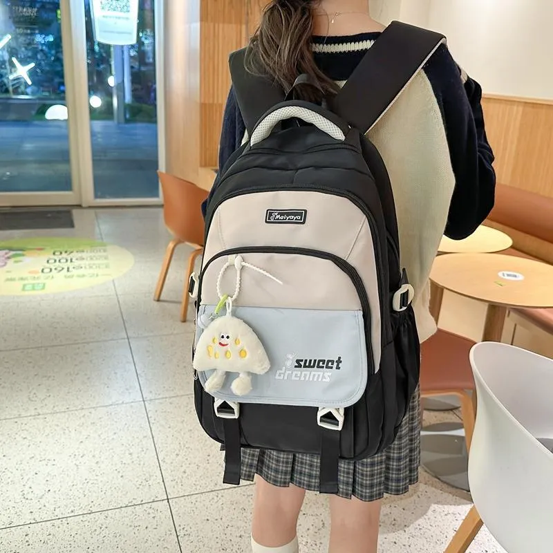 FAMAN Nylon Backpack Women's Multicolor-9