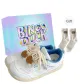 Light Blue+Exclusive Shoe Box+Gift Socks