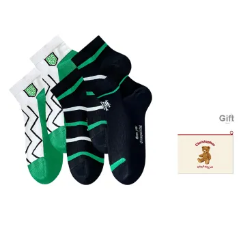 Caramella Ankle Socks Men's Shopping Bag Combo Set