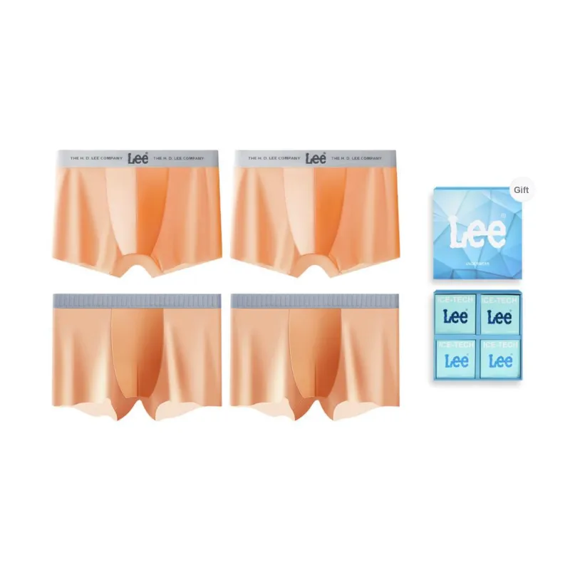 Lee SS23 Ice Series Underwear Gift Box Men's 4 Pack-5