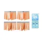0213 Orange+0213 Orange+0173 Emma Orange+0173 Emma Orange (Box 4 Pack)
