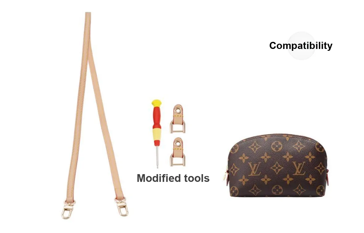 GUYI Metal, Pure Copper Bag Strap Women's Gold Tone