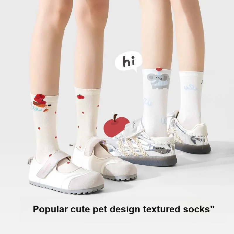 JKN Mid Calf Socks Women's 5 Pack-1