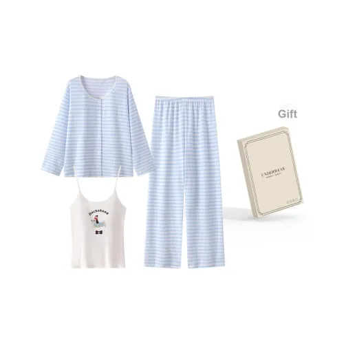 O'MESIK Пижамный комплект женский Gift Box Set синий