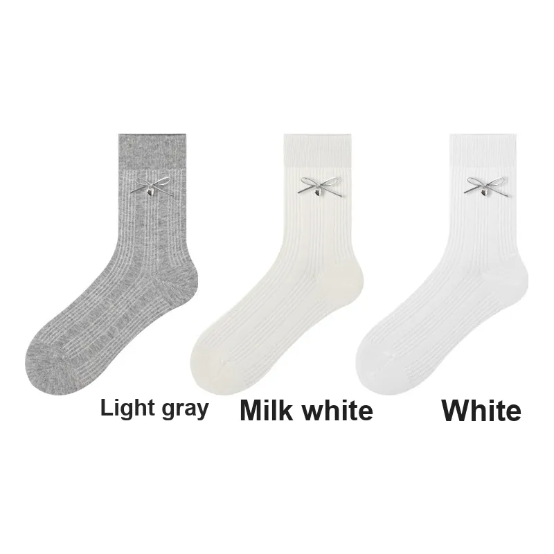 H YXIANG Mid Calf Socks Women's Combo Set-3