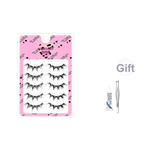 DOUDOUTIAN Клеящиеся ресницы для женщин