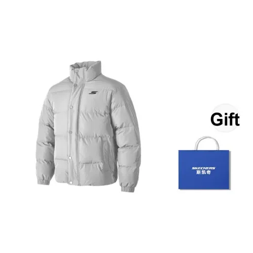 Skechers Пуховик Унисекс Сплав Цвет