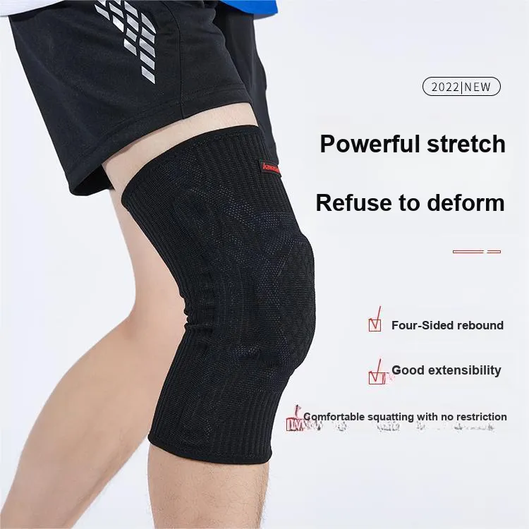 Kawasaki Running Badminton Fitness Unisex Polyester Polyamide Elastane Knee Pads-1