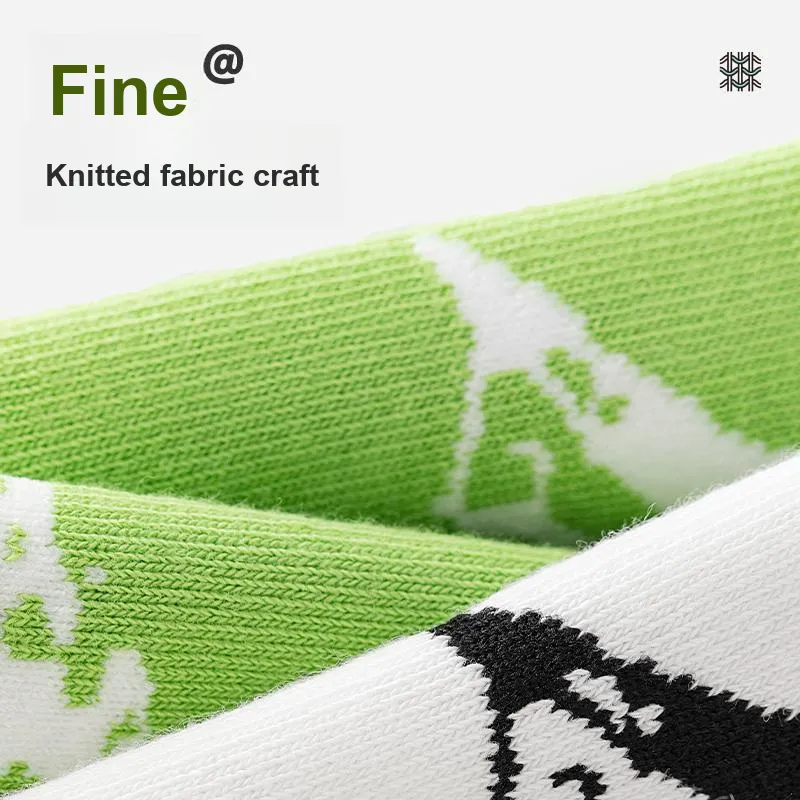 Cotton Gene Mid Calf Socks Men's Box 5 Pack-4