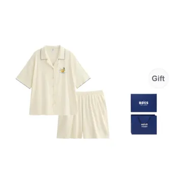 Peninsula City Pajama Set Women's Gift Box Set Custard