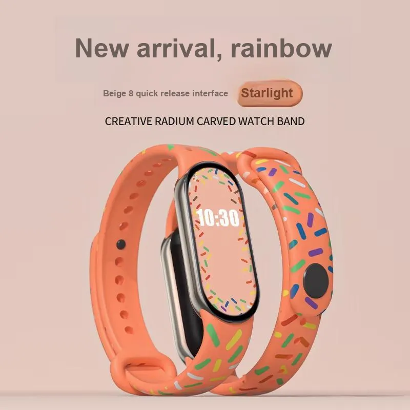 CHUANGYIDA Watch Bands Xiaomi Compatibility 200mm TPU Material-10
