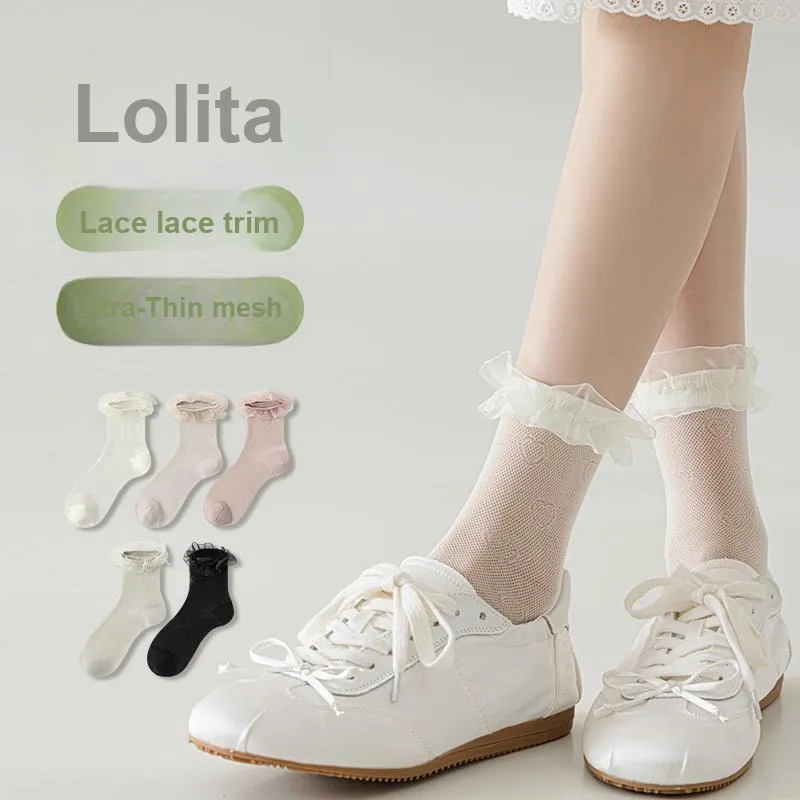 JIAZINI Mid-Calf Socks Women's 3 Pack-29