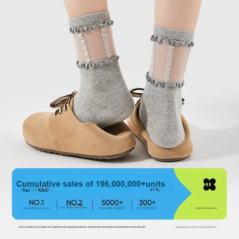 JKN Mid Calf Socks Women's Combo Set-10