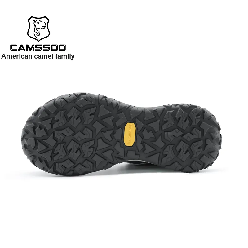 Camssoo Anti Slip Wear Resistant Low Top Casual Shoes Men's-5