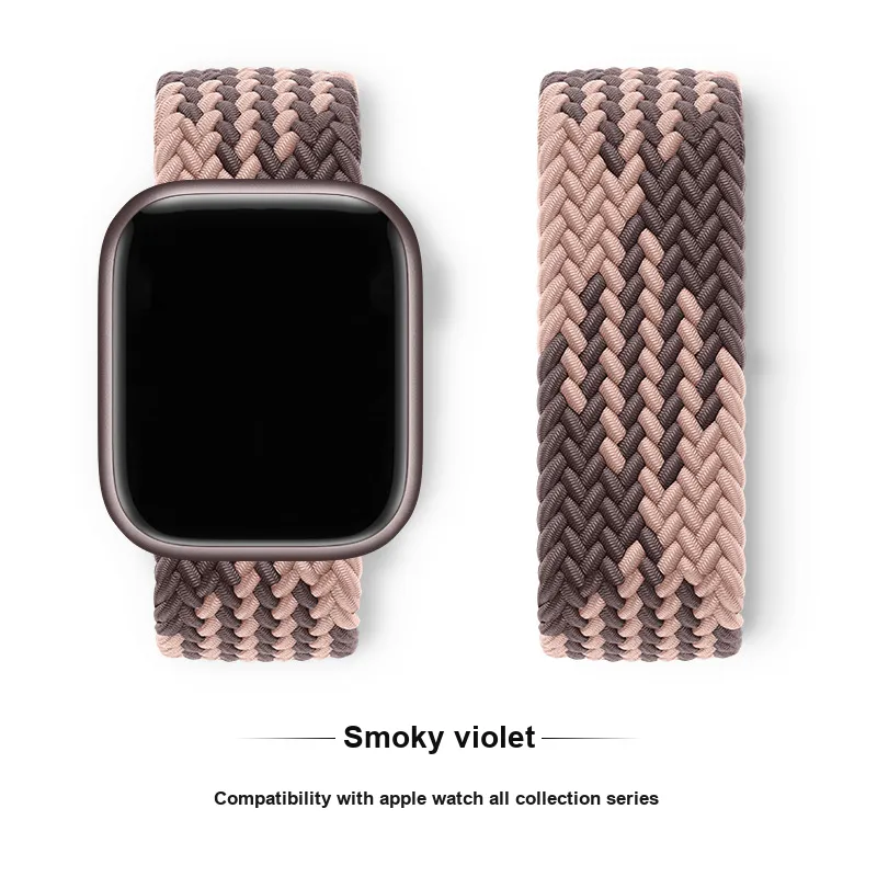 CLSSR Apple Compatibility Watch Band 130 200mm 38/40/41/MM44/45/46/49MM Nylon Material-7