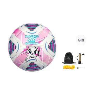 ProSelect Size 5 Soccer PU Machine Stitched Soccer Ball Unisex Pink