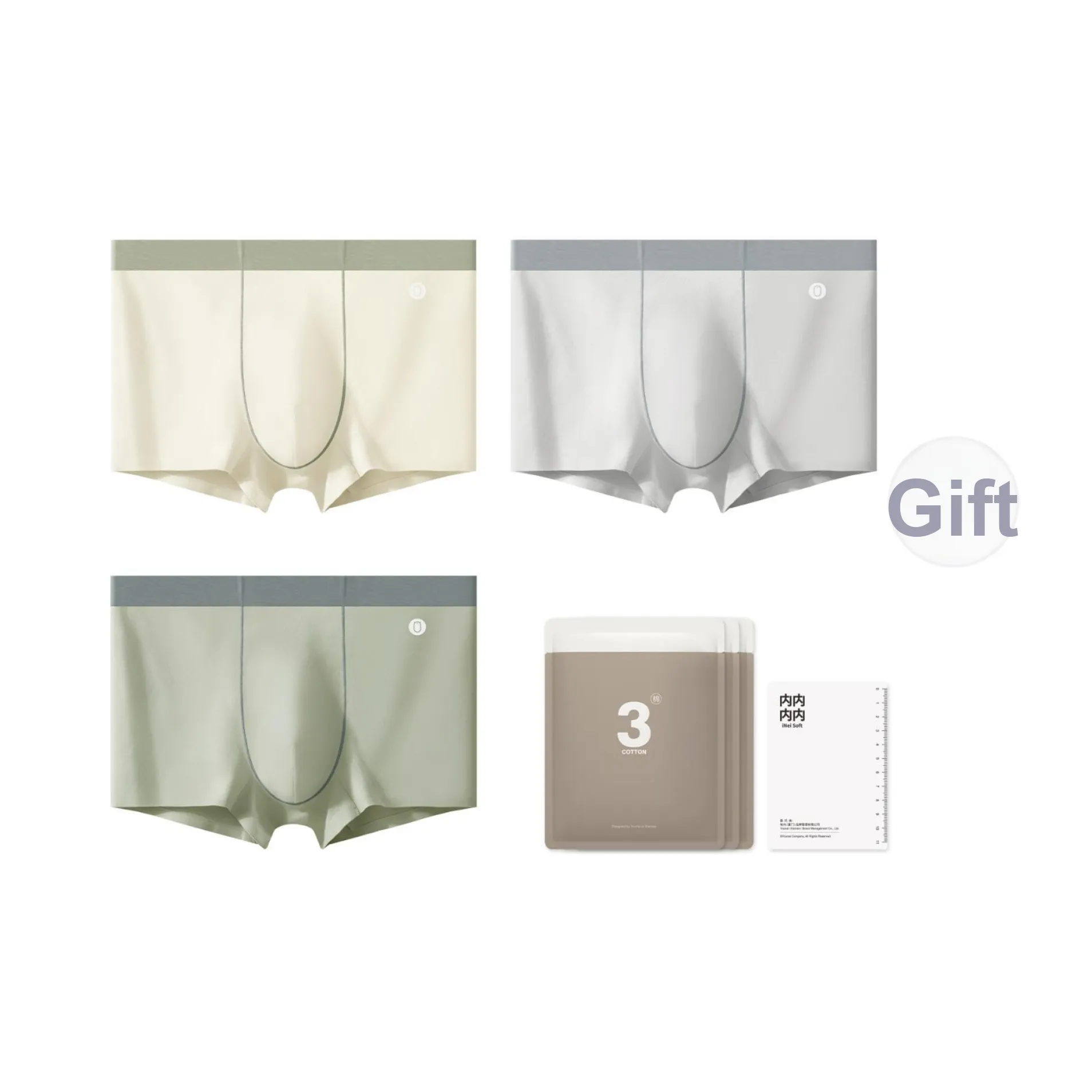 YOUNEI Мужские боксер-шорты