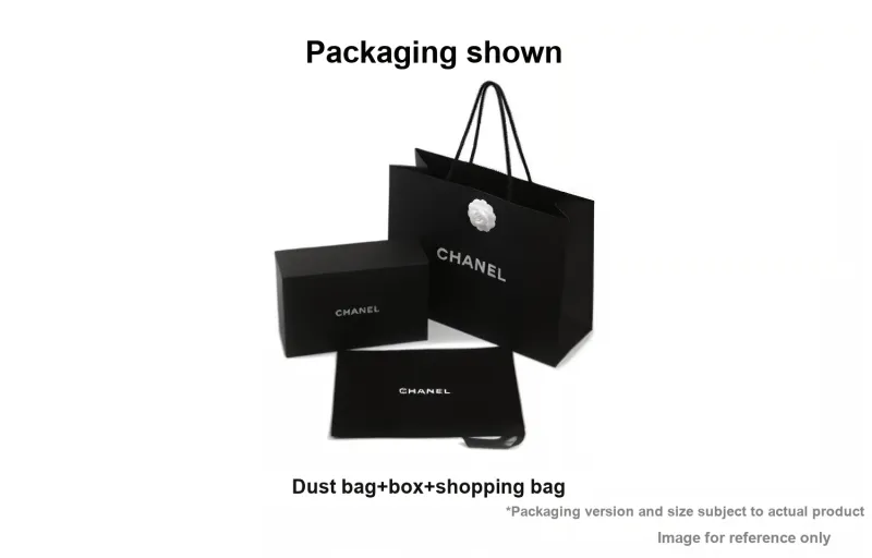 CHANEL 22Bag Wrinkled Cow Leather Bucket Bag, Handbag, Shoulder Bag Medium Size Women's Khaki Green-5