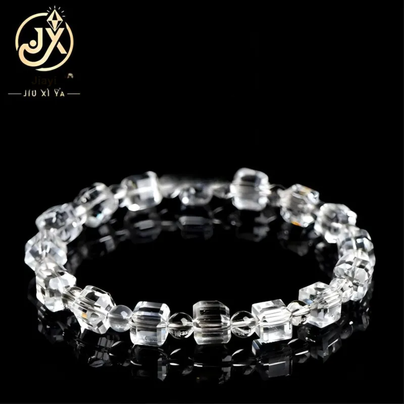 GIRATI Crystal Jade Bracelets Unisex-2