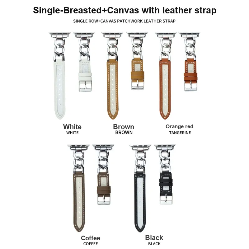 CHRROTA Apple Compatibility Watch Band Canvas Material-1