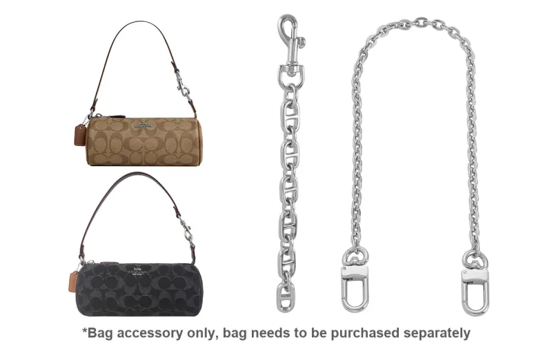Lan Bao Fan Metal Shoulder Strap, Bag Accessory Women's Gold Tone-89