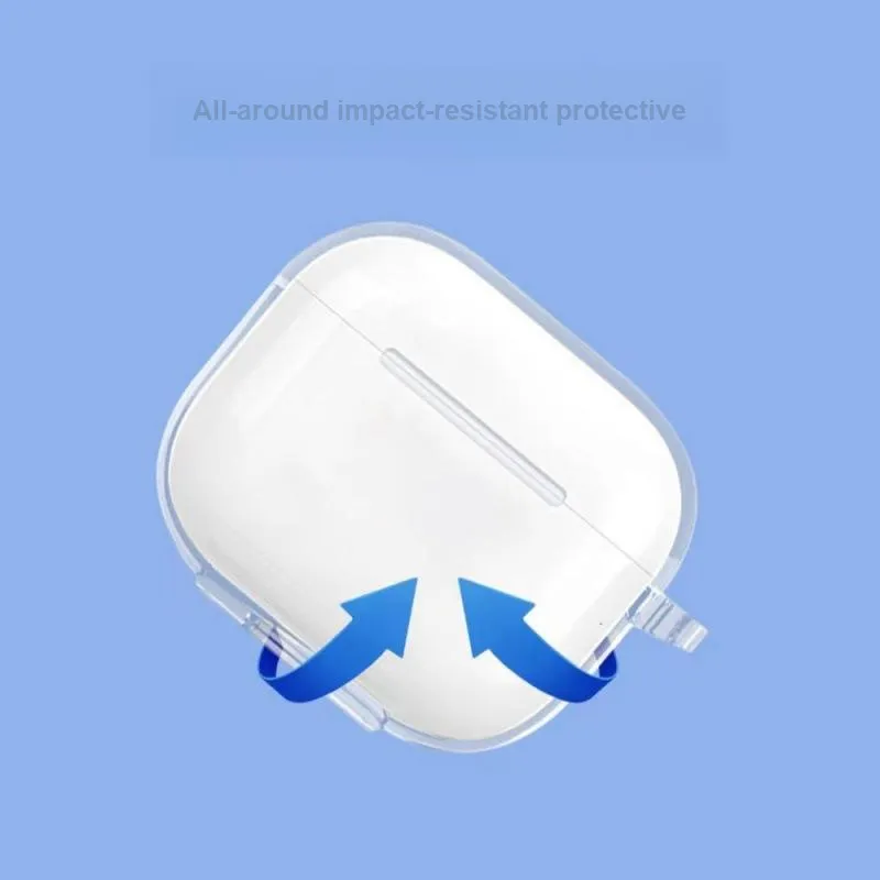 CHRROTA Compatibility With Lenovo EA110 Silicone Transparent Soft Shell With Impact And Dust Resistance Headphone Cases-3