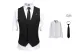 Black (Comes with Shirt+Tie)
