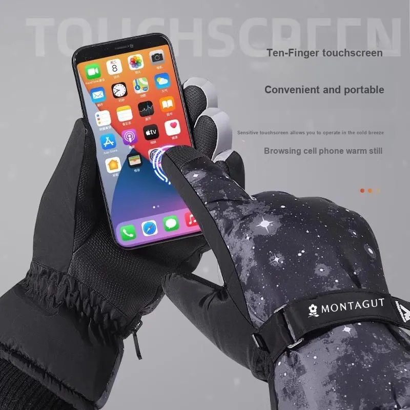 Montagut Warm Cotton Gloves Men's-2