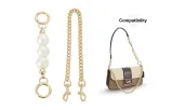 Pearl Extender Chain+Decorative Chain 40cm