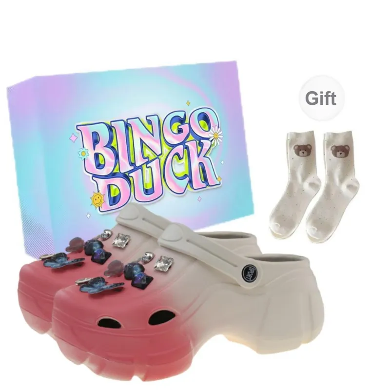 BINGO DUCK Clogs Women's-4
