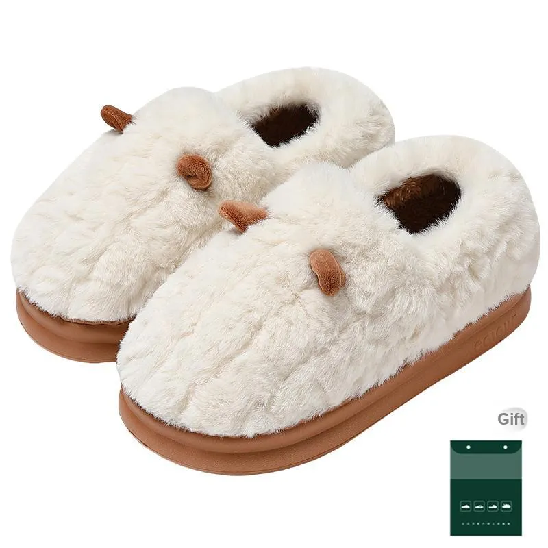 Red bean Slippers / Home Slippers-7