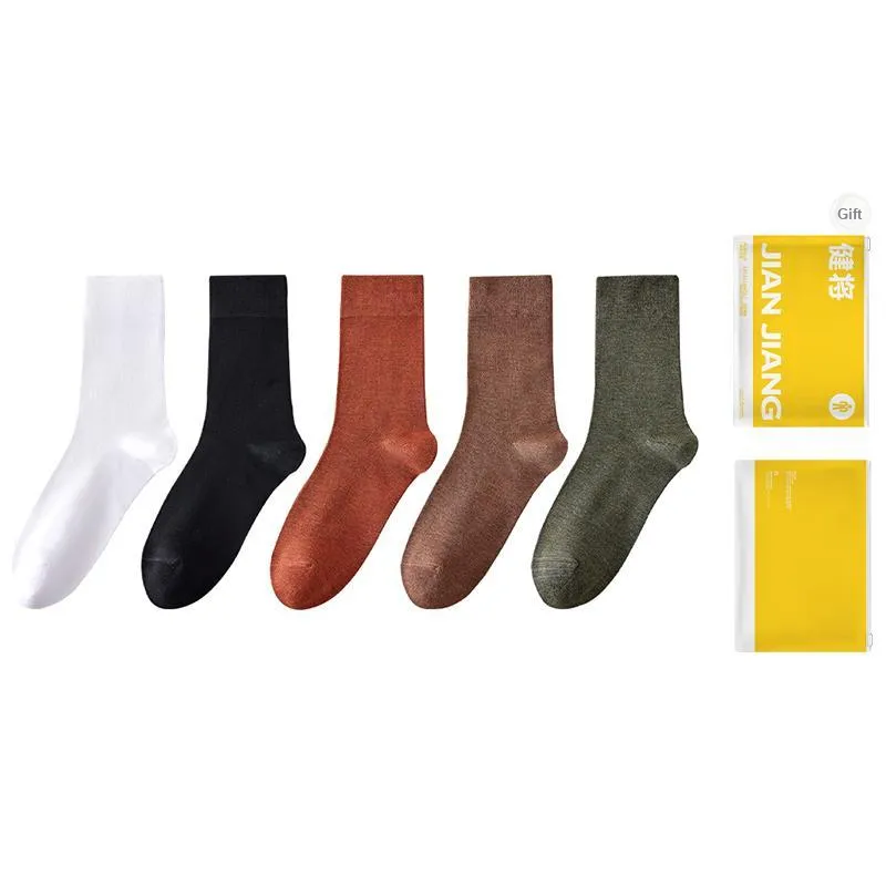 Master Mid Calf Socks Men's Shopping Bag Combo Set-9