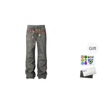 YADcrew Jeans Women's Black