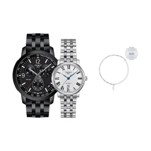 Tissot Автоматический Механический Movement Унисекс Carson Elite Series Часы 43mm*12,02mm Серебряные