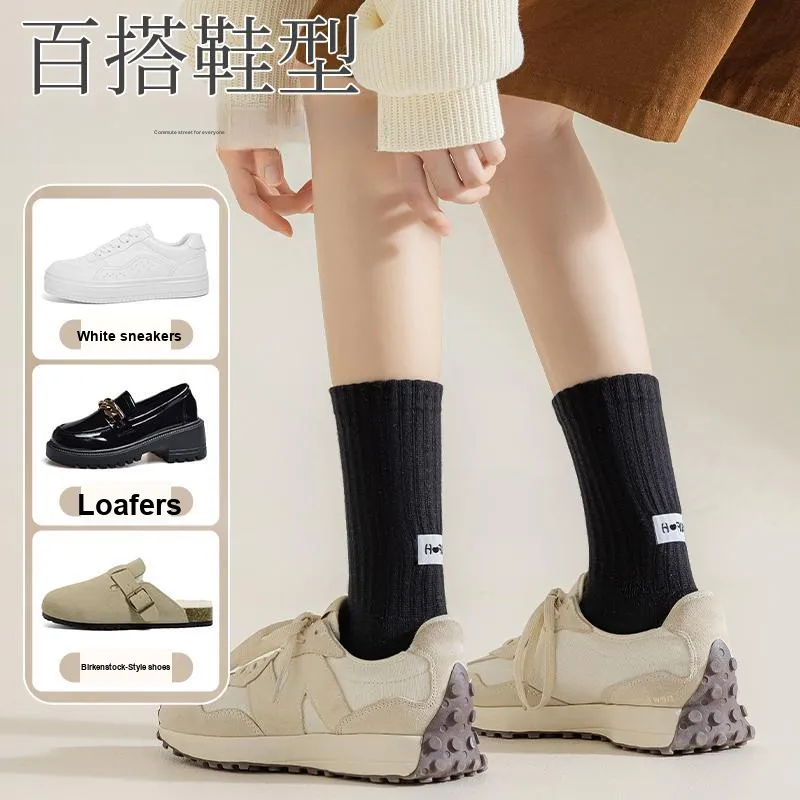 Master Mid Calf Socks Women's Shopping Bag 3 Pack-11
