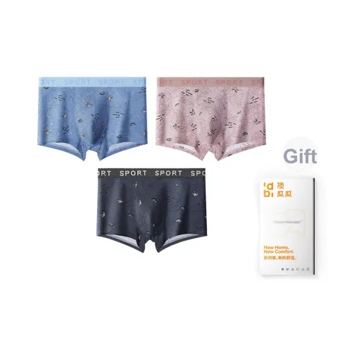 Top Melon Боксеры Мужская Сумка для покупок 3 упаковки