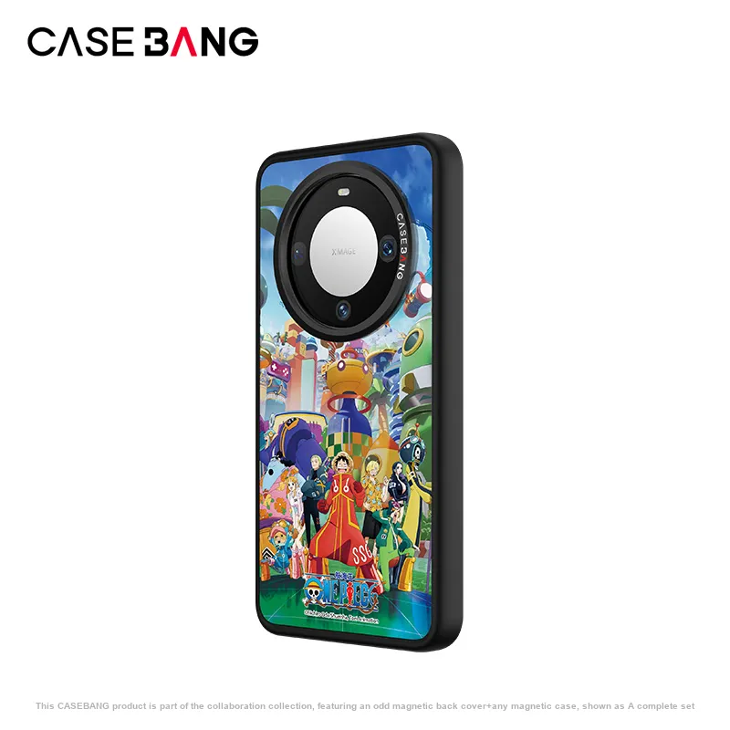 CASEBANG PC Material One Piece Collaboration Phone Case With Magnetic Back Cover Compatibility With Huawei Mate 60/Pro-20
