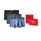 [Valentine's Day 3 Pack Heartbeat Box]Dark Gray+Black+Sky Blue