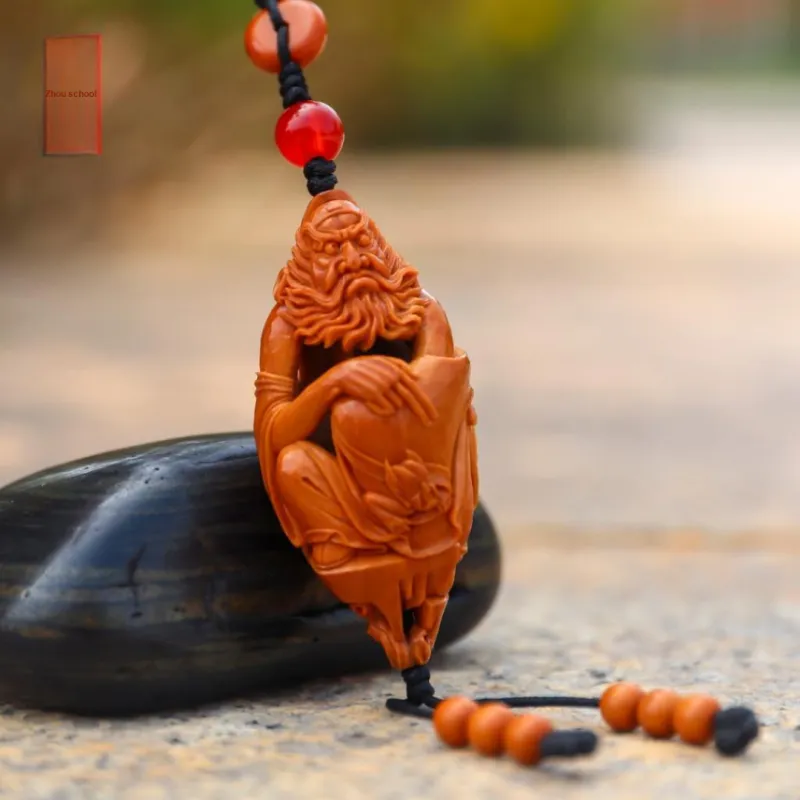 ZHOUPAI Olive Pit Pendants Unisex-1