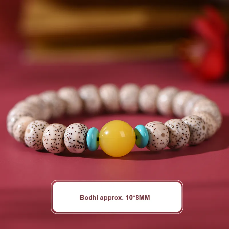 JIUHUASHAN Star Moon Bodhi Seeds Bracelets Unisex-10