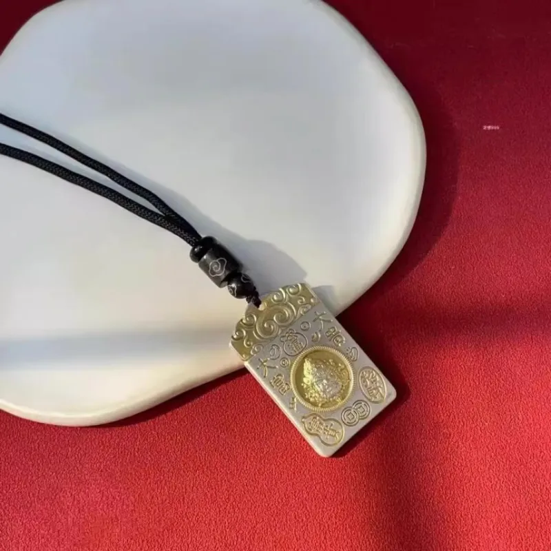 LIUXIN 999 Fine Silver Pendants Unisex-1