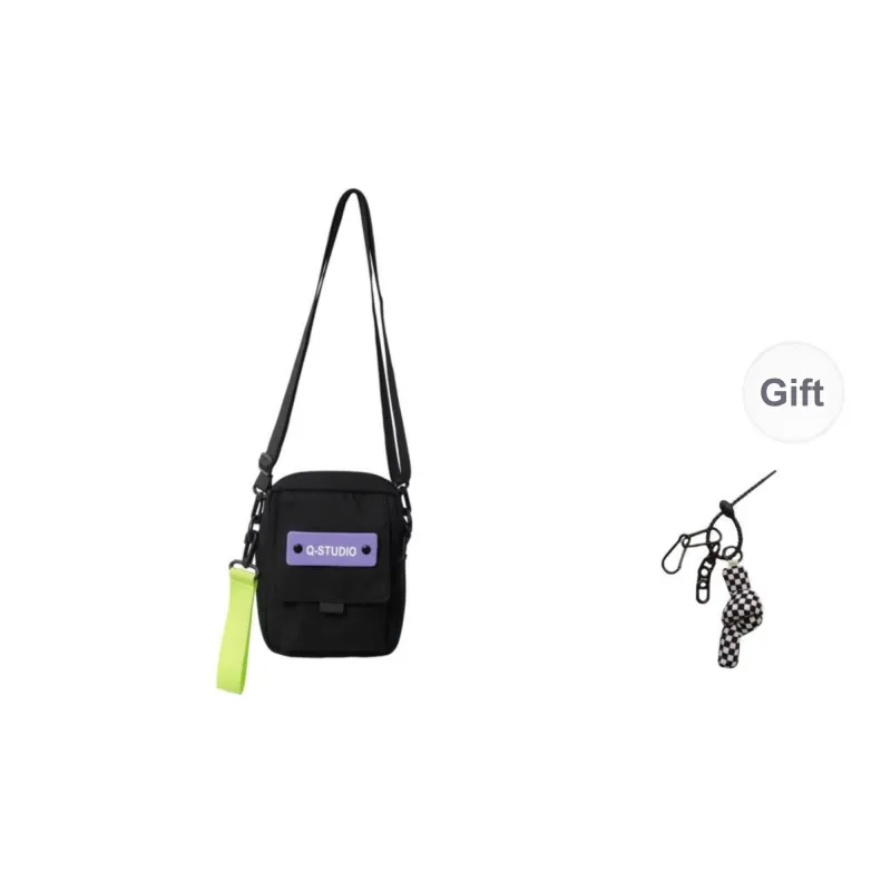KAMLUI Nylon Shoulder Bag, Crossbody Bag Unisex White/Black/Khaki/Blue/Green-7
