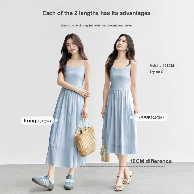 SENTUBILA Slip Dresses Women's-13