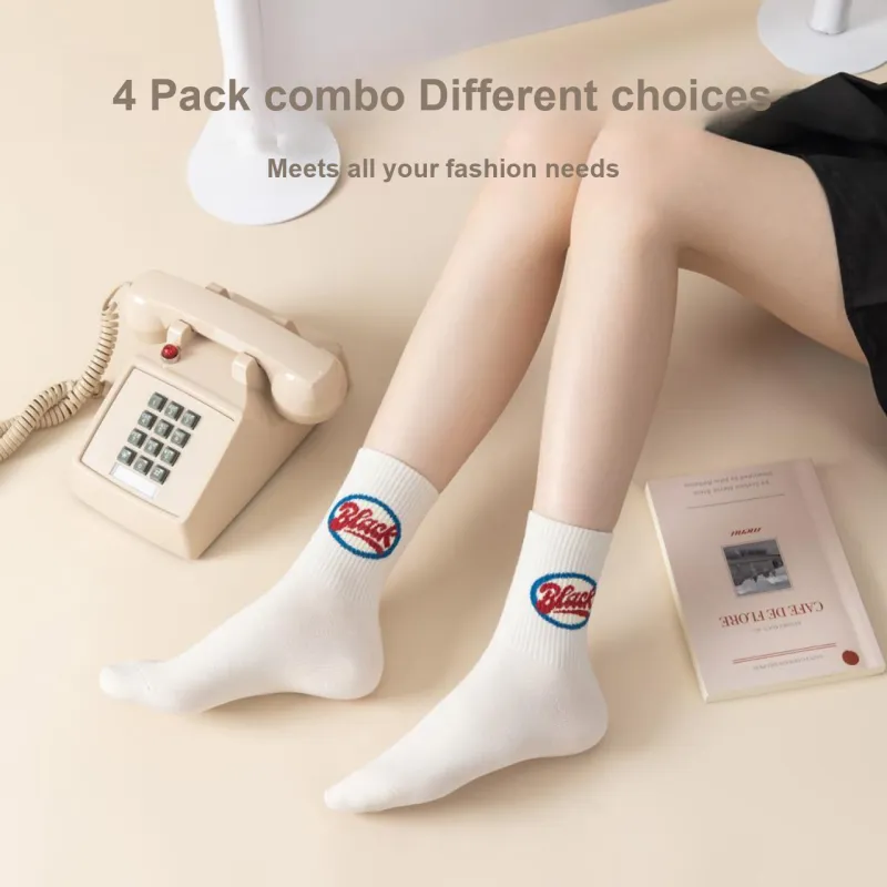 Caramella Women's Mid Calf Socks-1