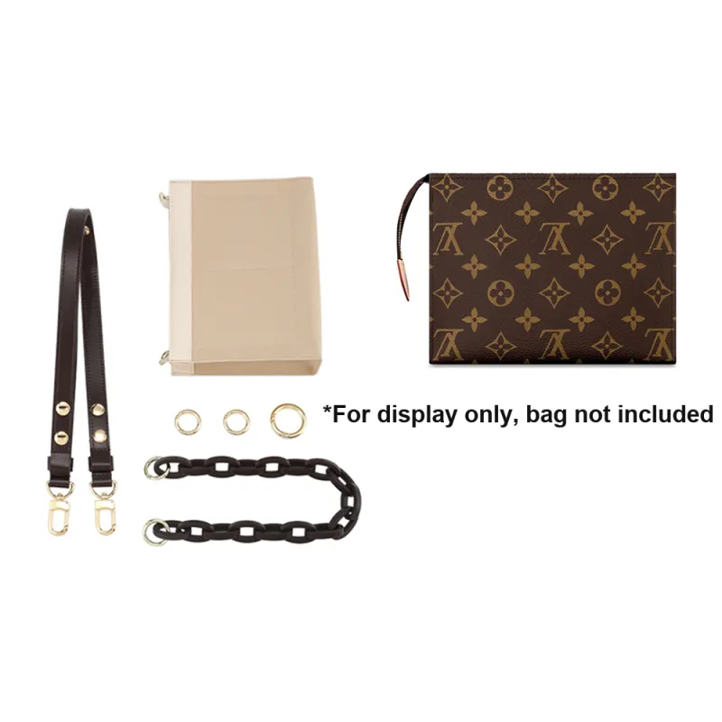 Ingenuity Handmade Cow Leather Bag Shoulder Strap Women's Brown/Beige-1