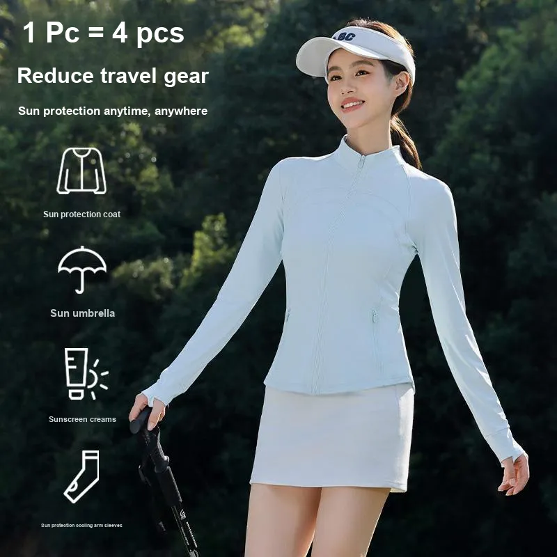Cotton Gene Sun Protection Clothing Women's-10