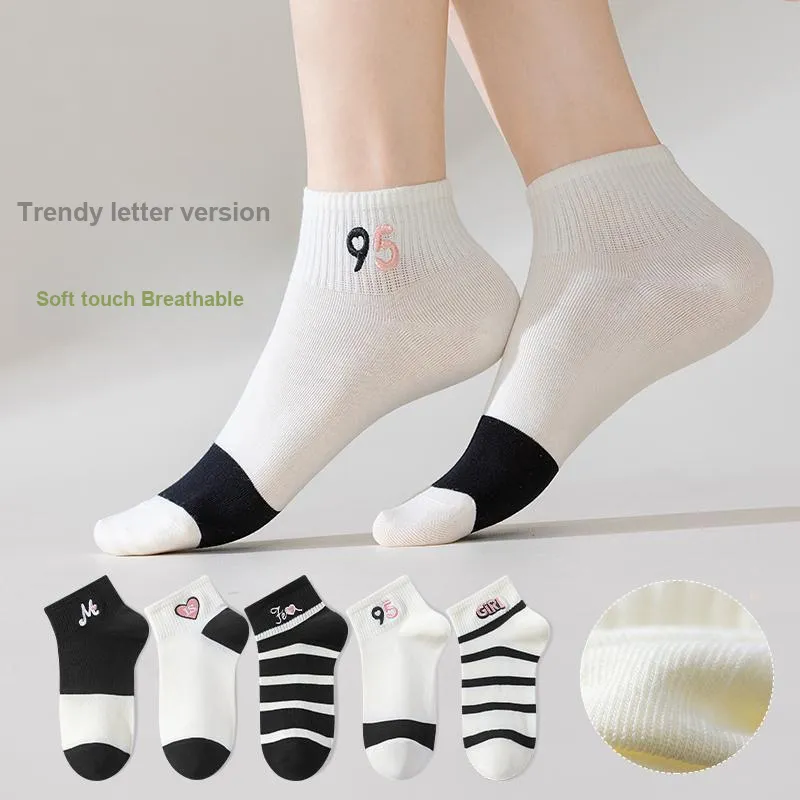 Cotton Gene Ankle Socks Women's 10 Pack-1